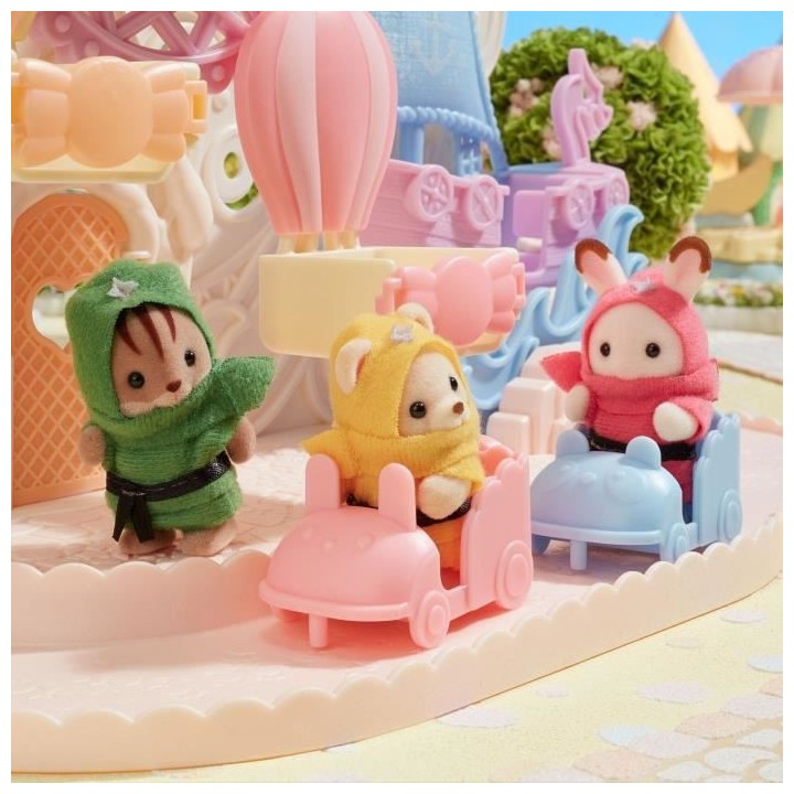 SYLVANIAN FAMILIES 5616 Le trio des bébés en costumes Ninja - Mini u