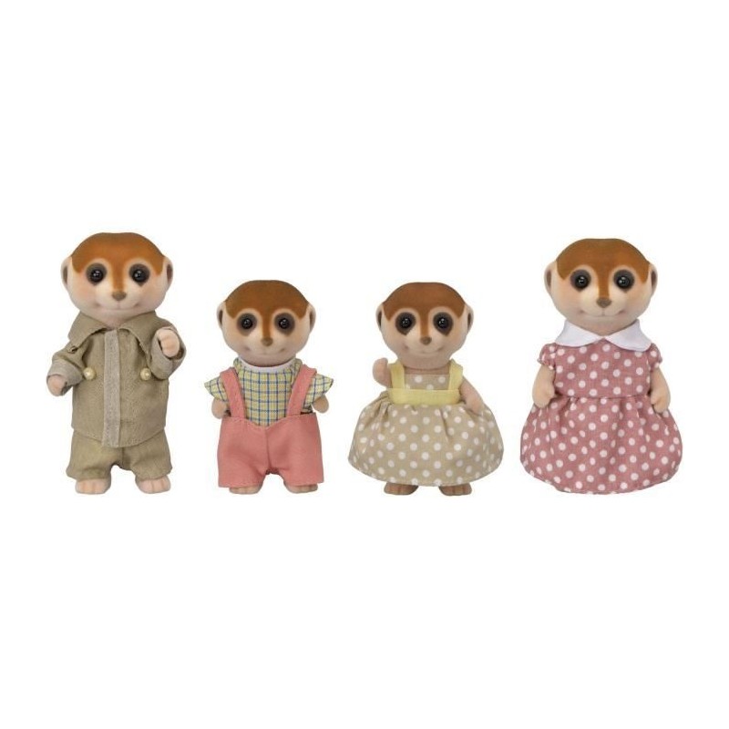 SYLVANIAN FAMILIES 5617 La famille suricate - Mini univers