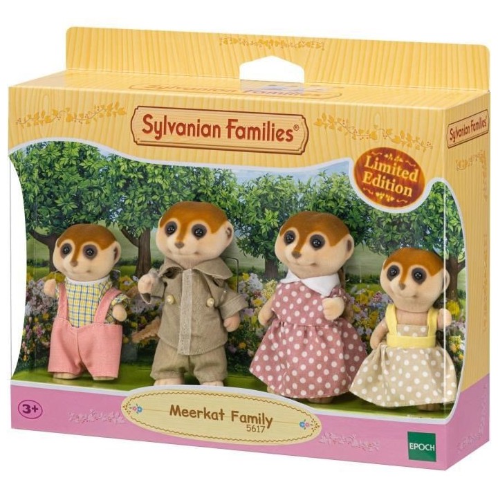SYLVANIAN FAMILIES 5617 La famille suricate - Mini univers