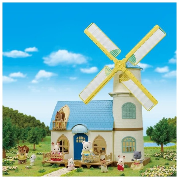 SYLVANIAN FAMILIES 5630 Le grand moulin a vent - Mini univers