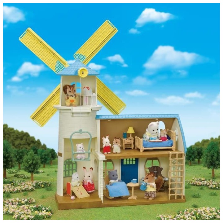 SYLVANIAN FAMILIES 5630 Le grand moulin a vent - Mini univers