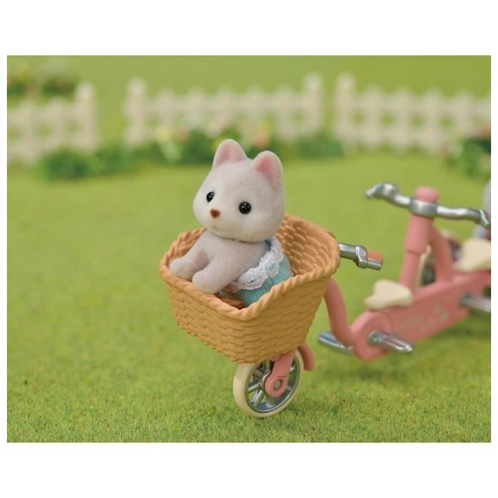 SYLVANIAN FAMILIES - Les freres et soeurs husky et leur tandem