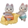 SYLVANIAN FAMILIES - Les jumeaux husky