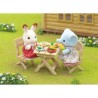 SYLVANIAN FAMILIES - La fille éléphant et son set de pique-nique