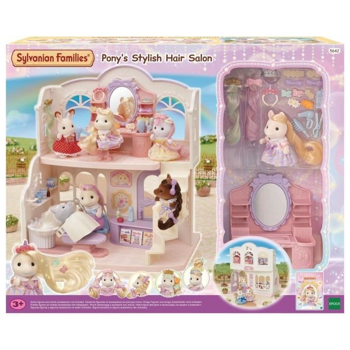 SYLVANIAN FAMILIES - Le salon de coiffure des poneys