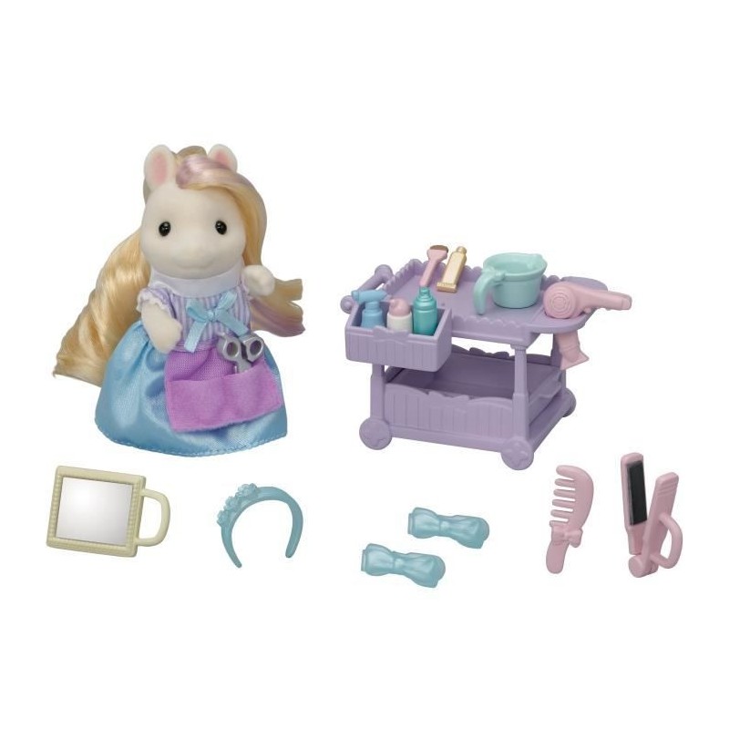 SYLVANIAN FAMILIES - La maman poney et son kit de coiffure