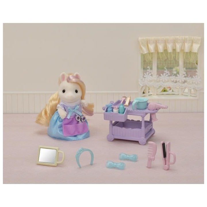 SYLVANIAN FAMILIES - La maman poney et son kit de coiffure