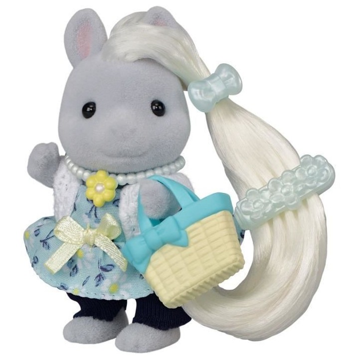 SYLVANIAN FAMILIES - Les amis poney et leurs kits de coiffure