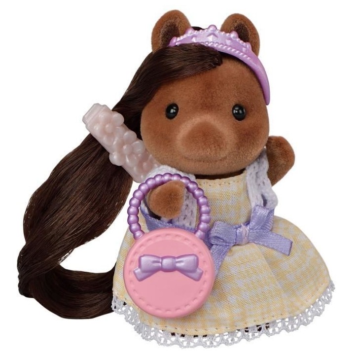 SYLVANIAN FAMILIES - Les amis poney et leurs kits de coiffure