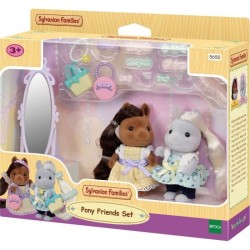 SYLVANIAN FAMILIES - Les amis poney et leurs kits de coiffure