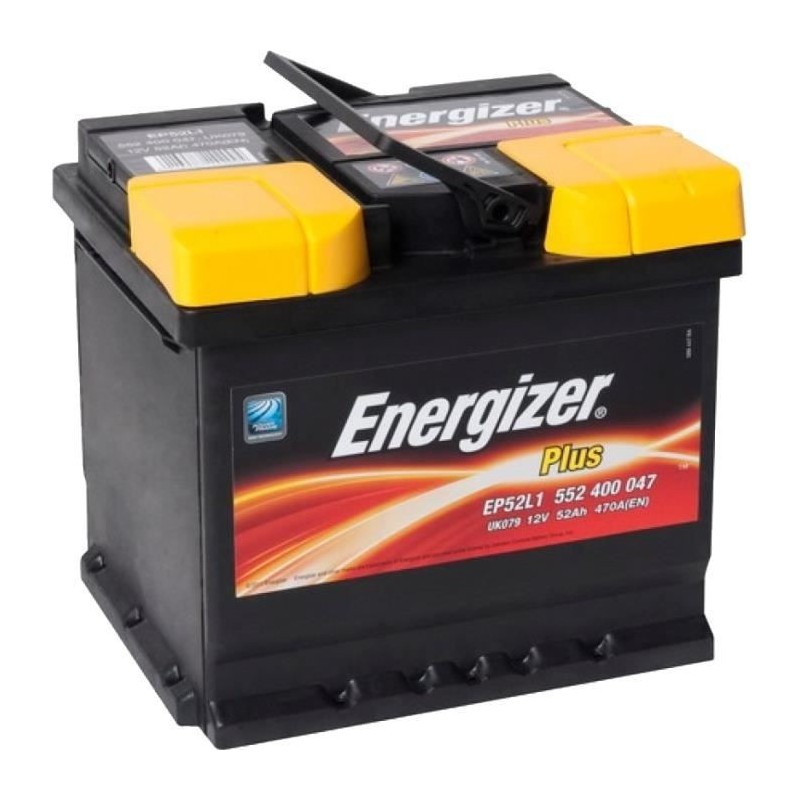 Batterie Energizer Plus 52Ah/470A (EP52-L1)