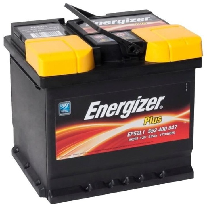 Batterie Energizer Plus 52Ah/470A (EP52-L1)