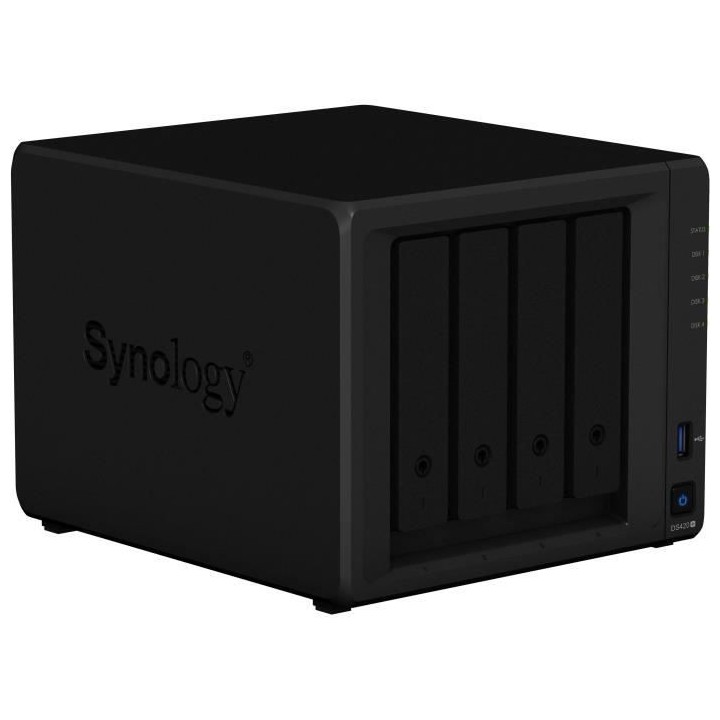 SYNOLOGY - Serveur de Stockage (NAS) - DS420+ - 4 Baies - Boitier nu