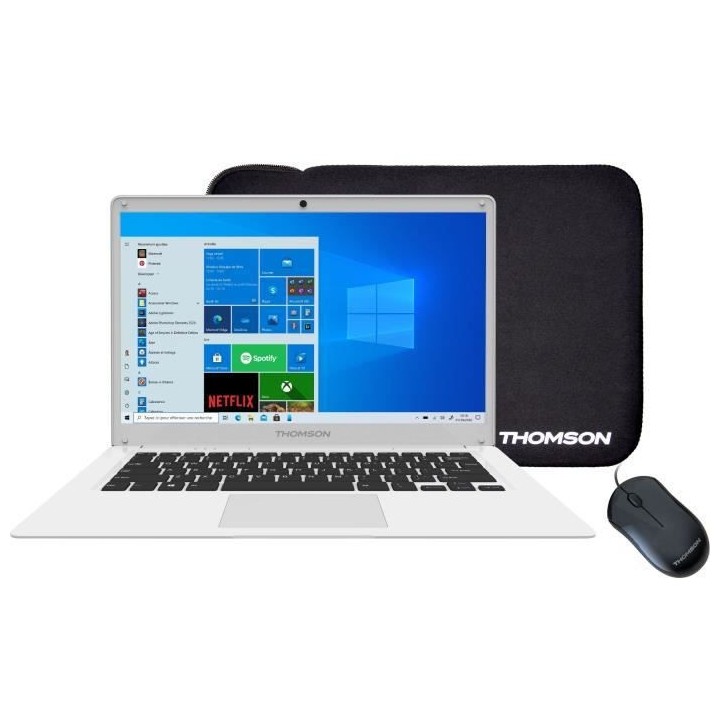 PC Portable - THOMSON T14C4WH64MS - 14,1 HD - Intel Celeron - 4 Go - S