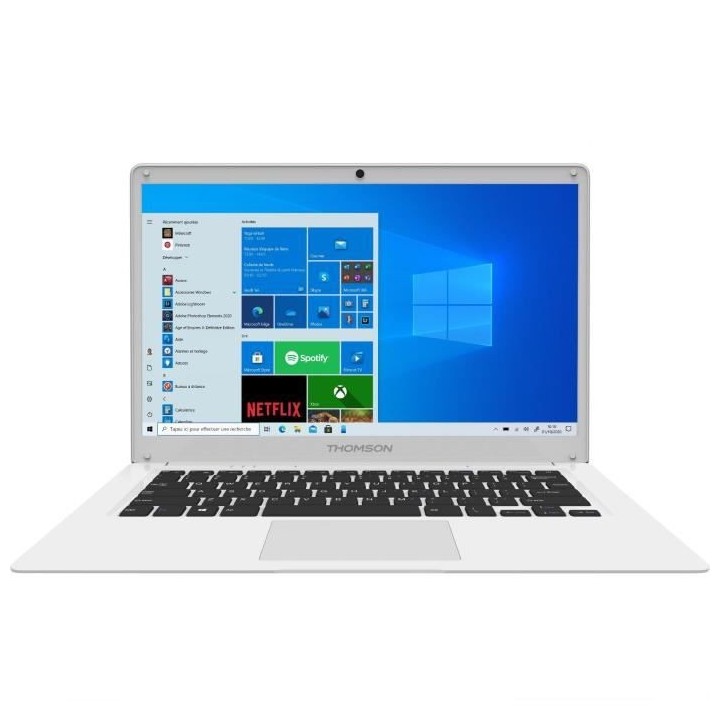 PC Portable - THOMSON T14C4WH64MS - 14,1 HD - Intel Celeron - 4 Go - S