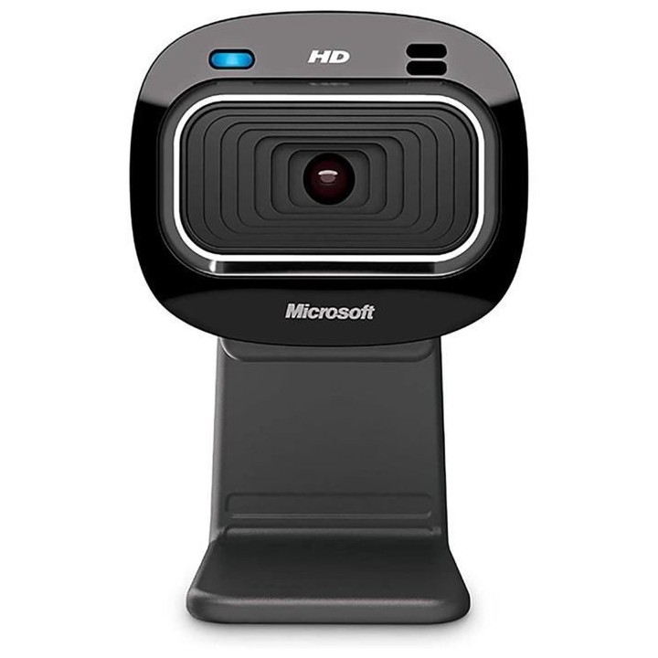 MICROSOFT Webcam LifeCam HD-3000 - Filaire USB 2.0 - Caméra couleur -