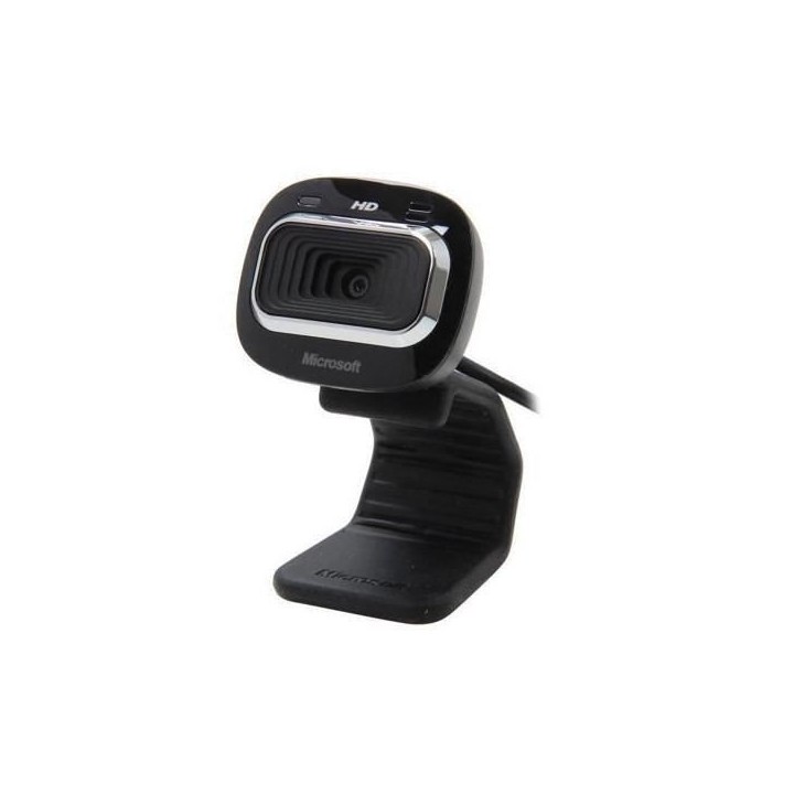 MICROSOFT Webcam LifeCam HD-3000 - Filaire USB 2.0 - Caméra couleur -