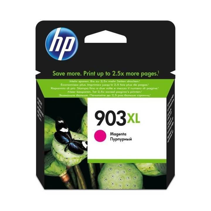 HP 903XL Cartouche d'encre magenta grande capacité authentique (T6M07