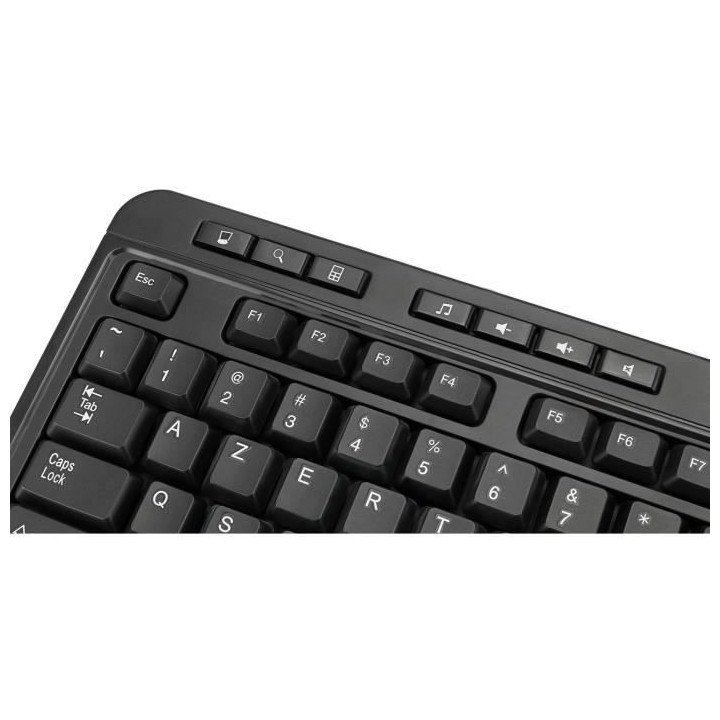 ADESSO Ensemble sans fil clavier souris bureautique anti microbien