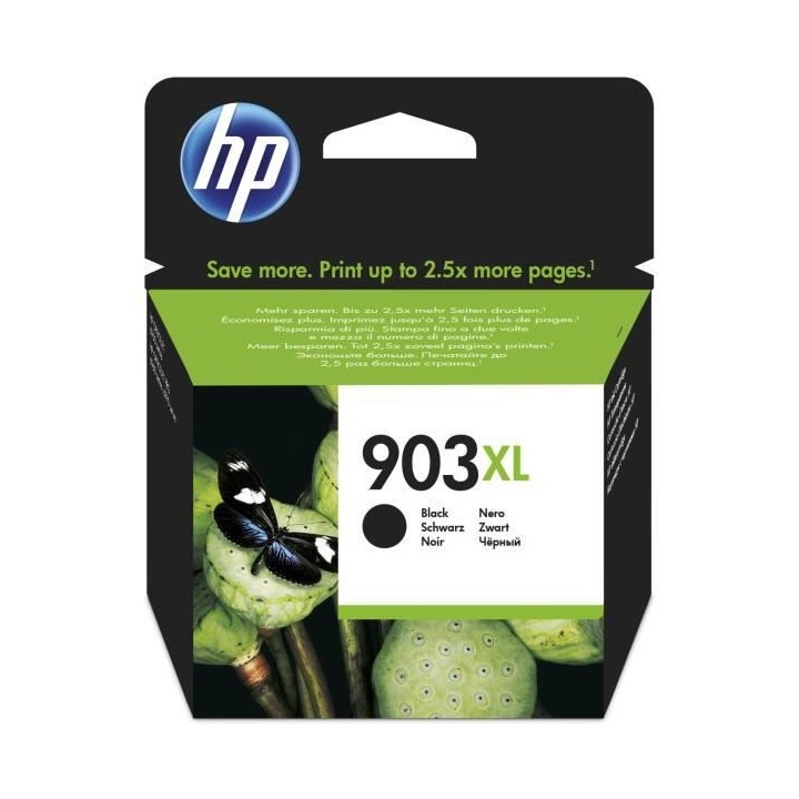 HP 903XL Cartouche d'encre noire grande capacité authentique (T6M15AE