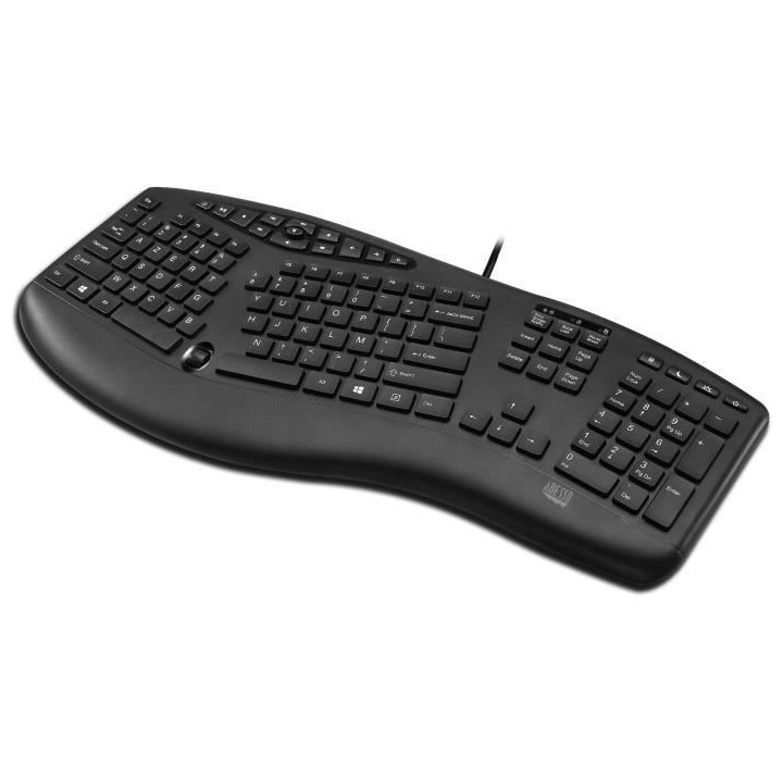 ADESSO Clavier bureau ergonomique TruForm™ - AZERTY