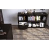 Pack Bureau 2 tiroirs + Bibliotheque - Noir - L 180 x P 182 x H 79 cm - URBAN