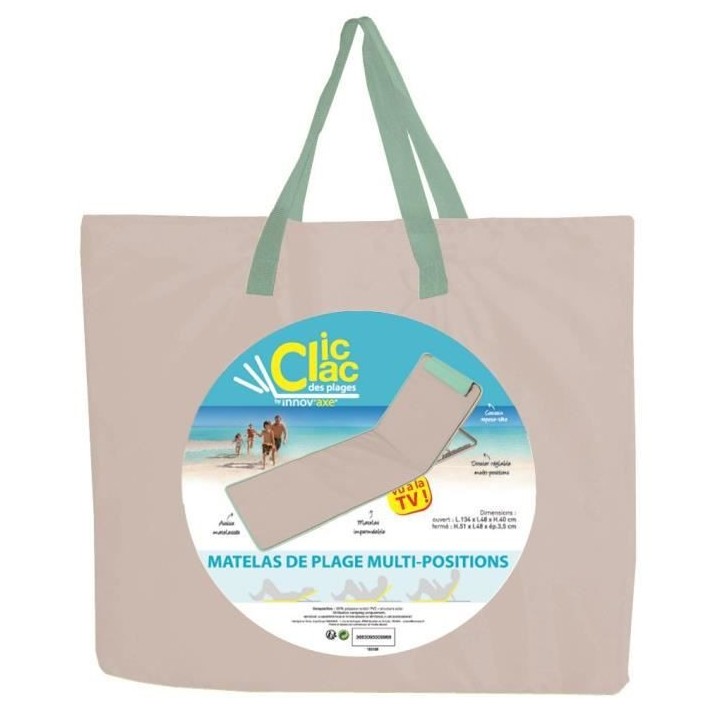 Matelas de plage - Clic clac des plages by Innovaxe