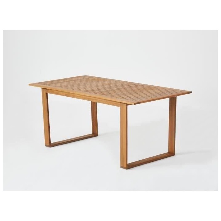 BOCARNEA Table acacia Levata - 180 cm