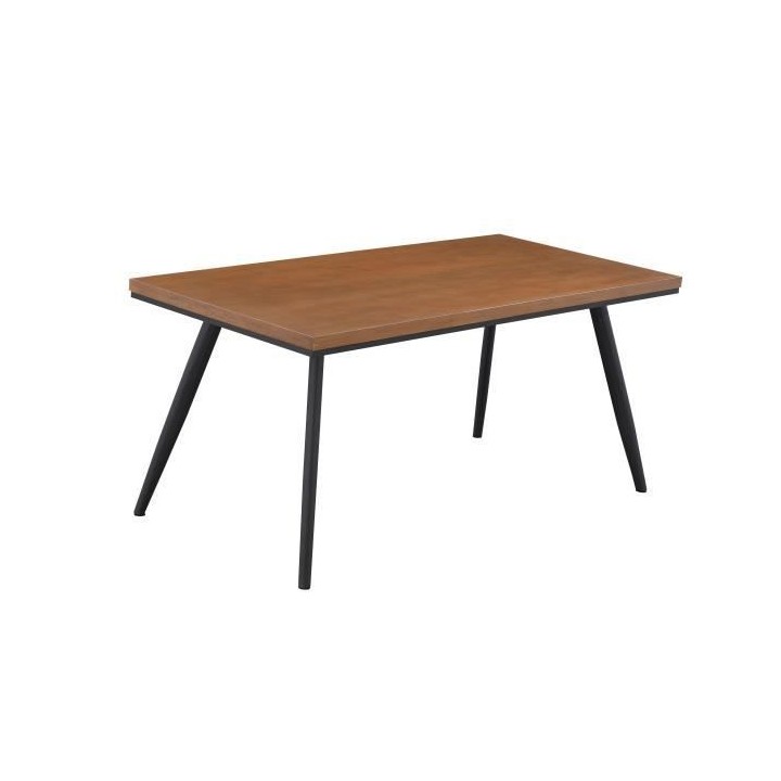 Table a manger de jardin - Acier + Bois - 160 x 80 x 74 cm