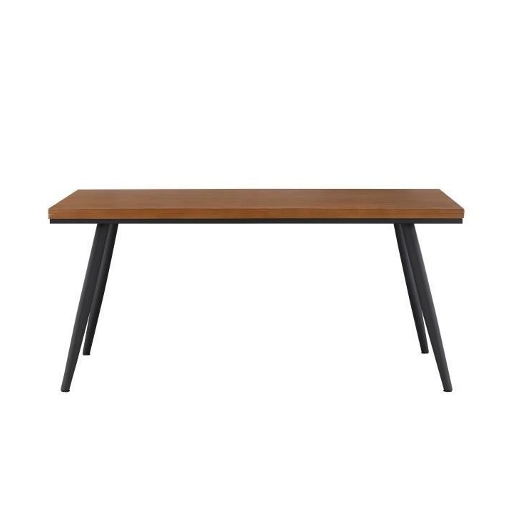 Table a manger de jardin - Acier + Bois - 160 x 80 x 74 cm