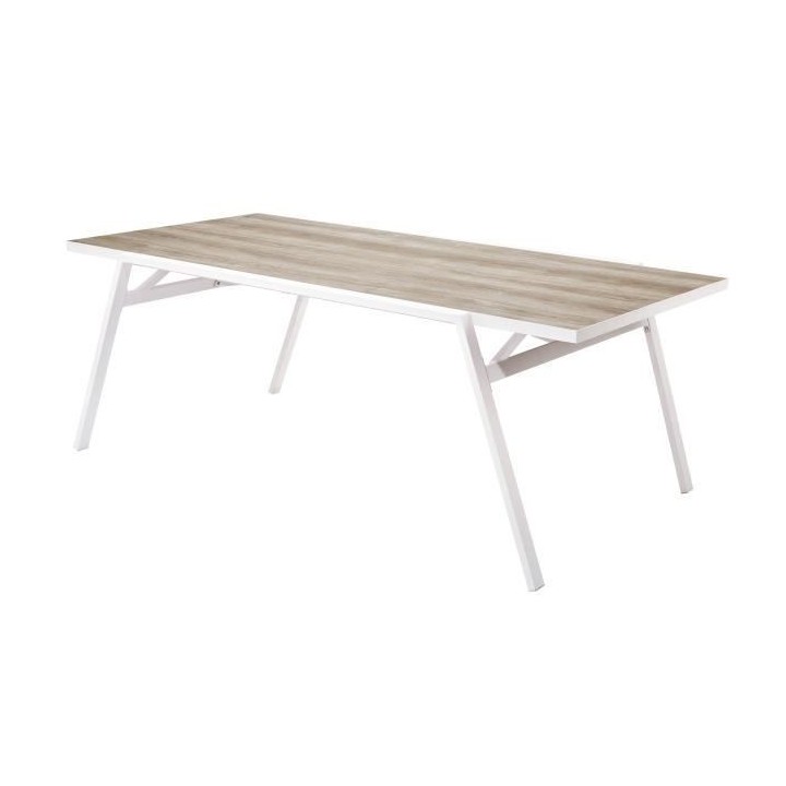 Table de jardin - Aluminium - 200 cm - Valkyrie