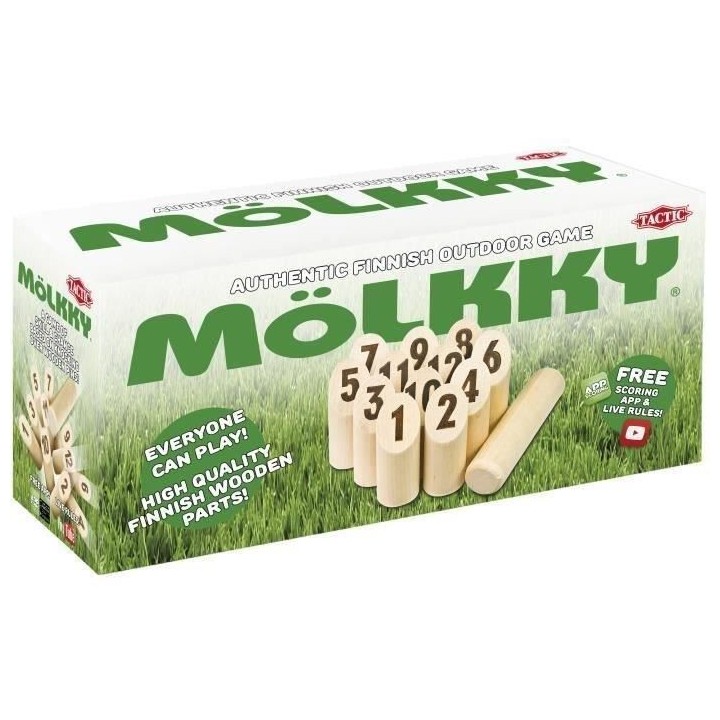 TACTIC Mölkky Jeu de quille version standard