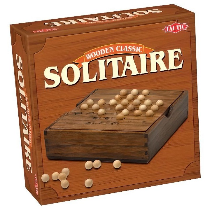 TACTIC - Solitaire en Bois