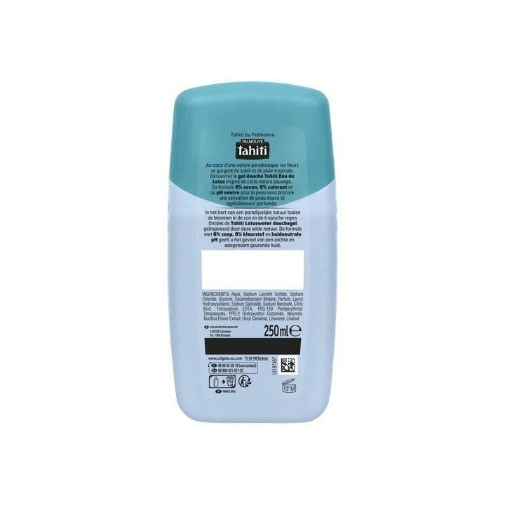 [Lot de 12] TAHITI Gels douches Paradis Zéro 0% Eau de Lotus - 250ml