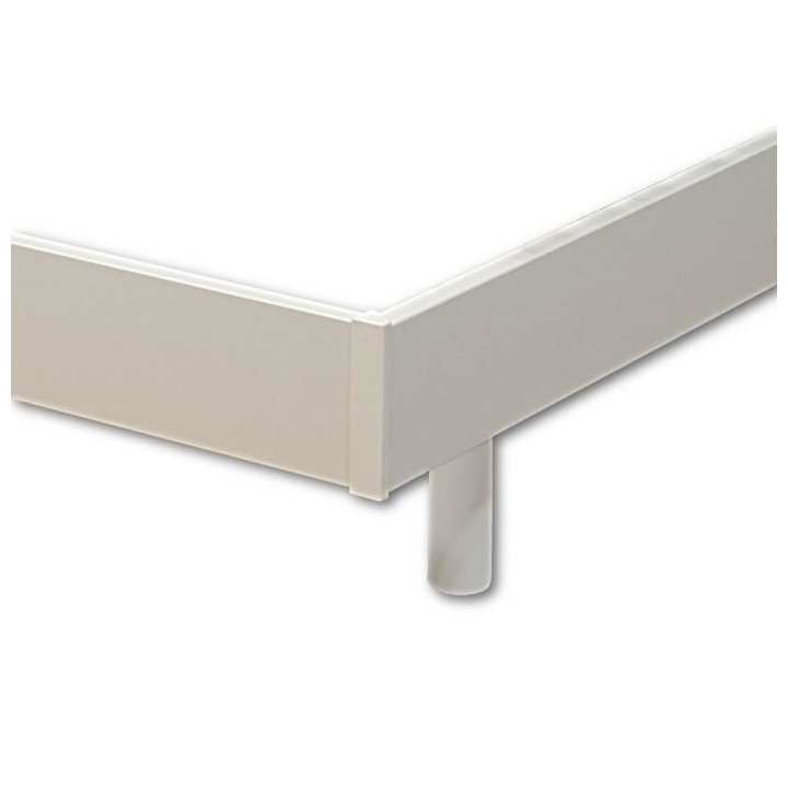 Ensemble relaxation TALCA matelas + sommiers électriques décor blanc