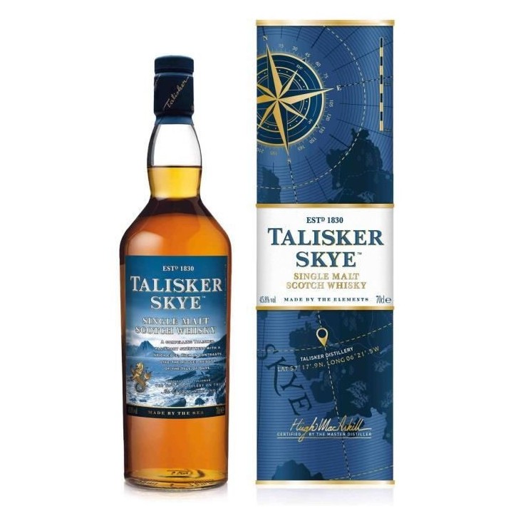 Talisker Skye - Highlands single malt Scotch whisky - Ecosse - 45,8% V