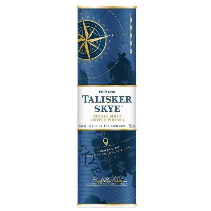 Talisker Skye - Highlands single malt Scotch whisky - Ecosse - 45,8% V