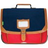 Tann's - Cartable 38 cm - Les Bicolores Arthur - Bleu / Rouge