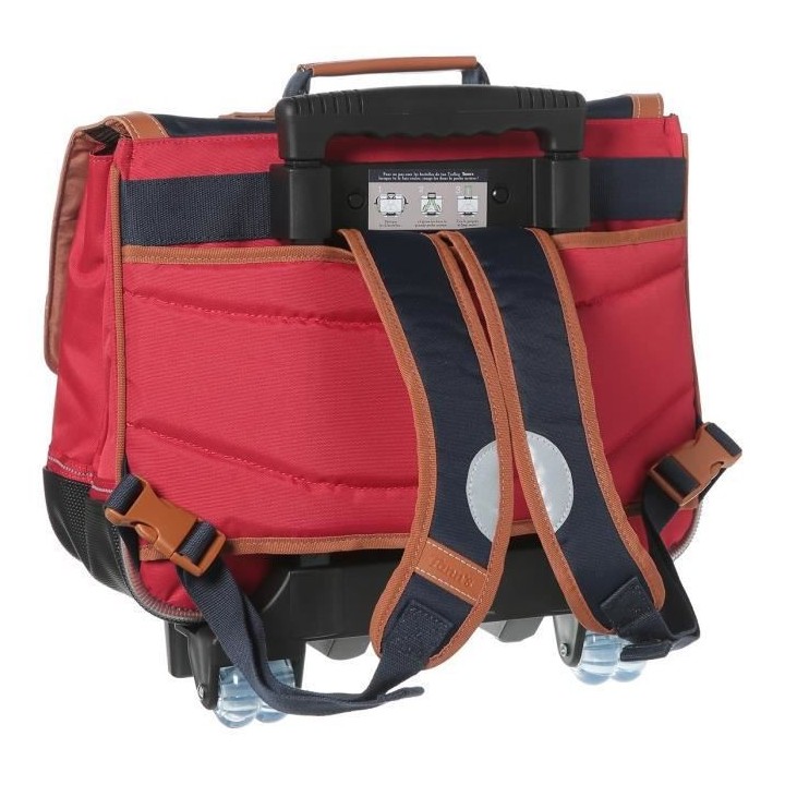 Tann's - Trolley 38 cm - Les Bicolores Arthur - Bleu / Rouge