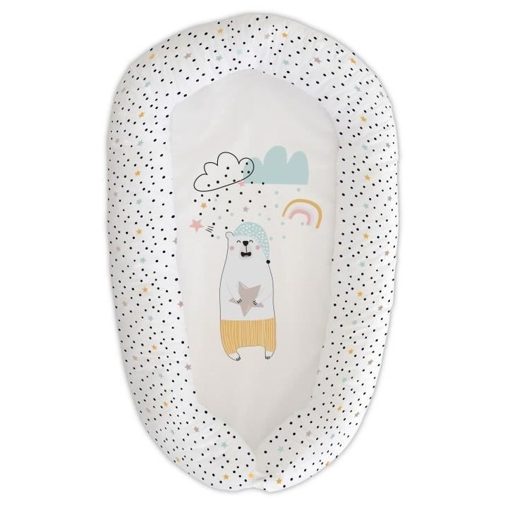 TANUKI Nordic Bear Coussin cale bébé -