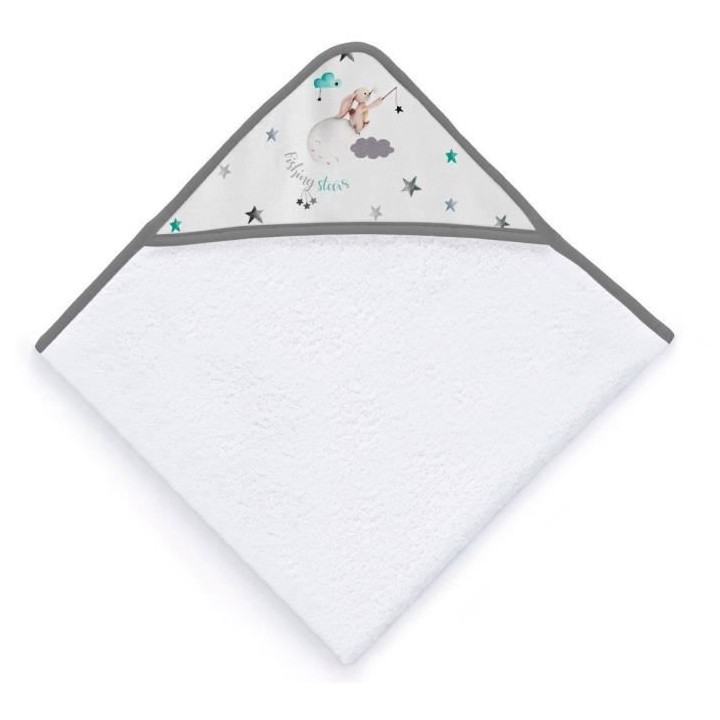 TANUKI Fishing Stars Sortie de bain -  Blanc