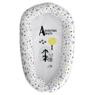 TANUKI - Coussin couffin ADVENTURE AWAITS 48x90 cm - Airballon - Réve