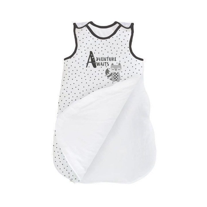 TANUKI - Gigoteuse 0-6 mois ADVENTURE AWAITS - 70 cm - 100% Coton - Fe