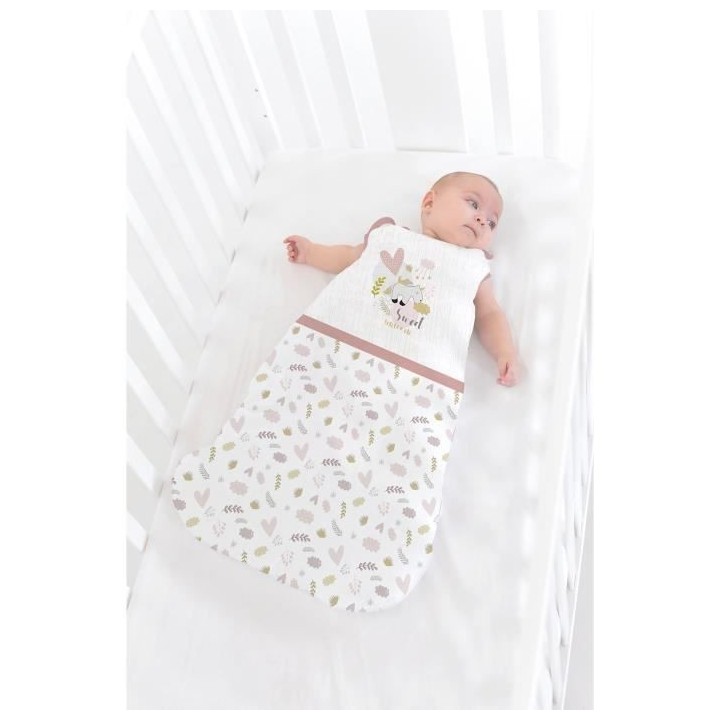 TANUKI - Gigoteuse 0-6 mois SWEET UNICORN - 70 cm - 100% Coton - Ferme
