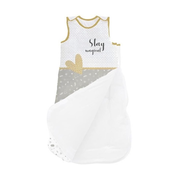 TANUKI - Gigoteuse 6-24 mois STAY MAGICAL - 90 cm - 100% Coton - Ferme