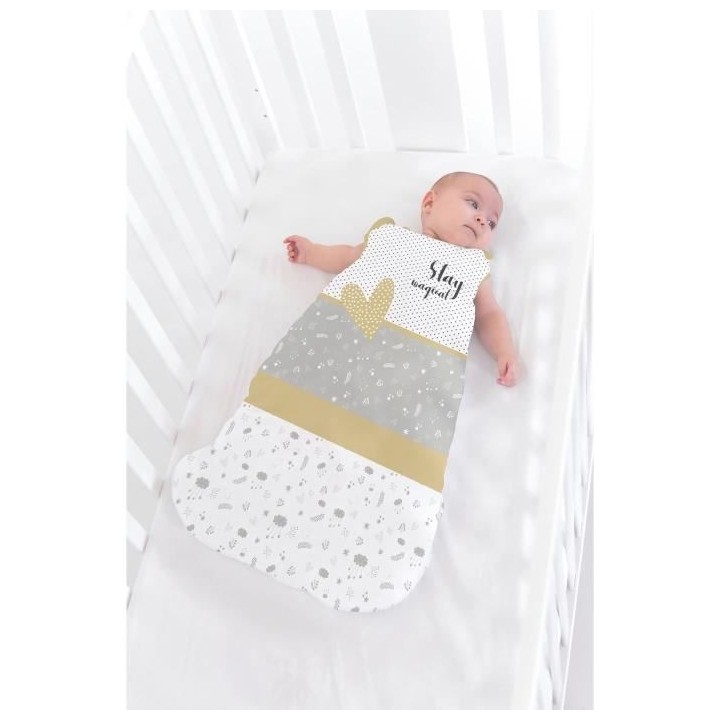 TANUKI - Gigoteuse 6-24 mois STAY MAGICAL - 90 cm - 100% Coton - Ferme