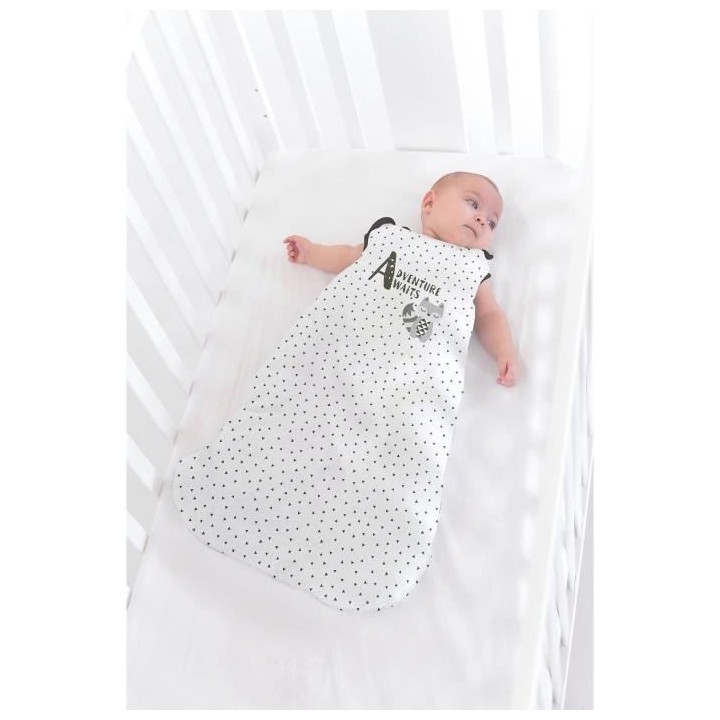 TANUKI - Gigoteuse 6-24 mois ADVENTURE AWAITS - 90 cm - 100% Coton - F