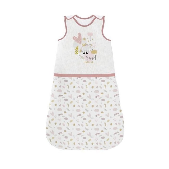 TANUKI - Gigoteuse 6-24 mois SWEET UNICORN - 90 cm - 100% Coton - Ferm