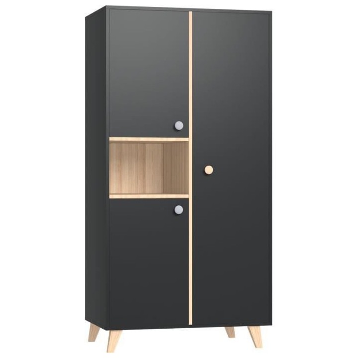 TANUKI Chambre bébé Trio Dream - Lit + Commode a langer + Armoire -