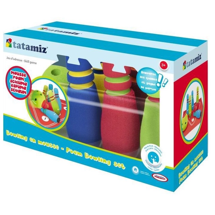 TATAMIZ Bowling en mousse Pour Enfant